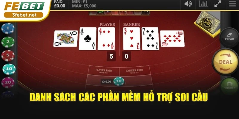 Danh sách các phần mềm hỗ trợ soi cầu