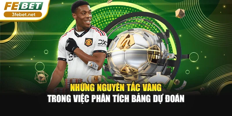 Những nguyên tắc vàng trong việc phân tích bảng dự đoán