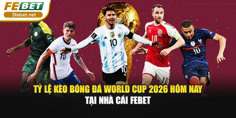 Tỷ Lệ Kèo Bóng Đá World Cup 2026 Hôm Nay Tại Nhà Cái FEBET